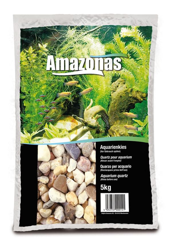 Amazonas Quarzkies hellbraun, 5-8mm, 5kg