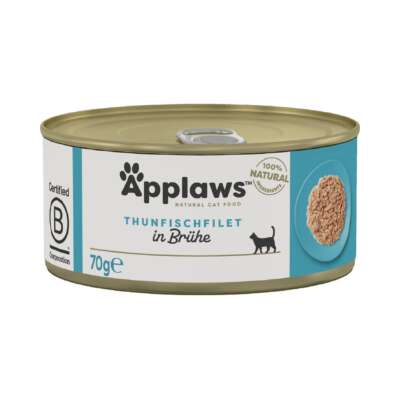 Applaws Tin Tuna Fillet 24x70g / 24x156g