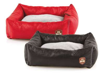 Swisspet Hunde- & Katzenbett Peppino S, M, L, rot oder schwarz