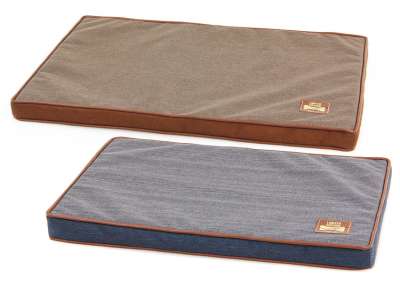 Swisspet Liegekissen Vino L, XL, braun & blau