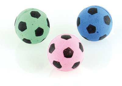 Swisspet Soft Ball  D=4cm 3 Stk assortiert