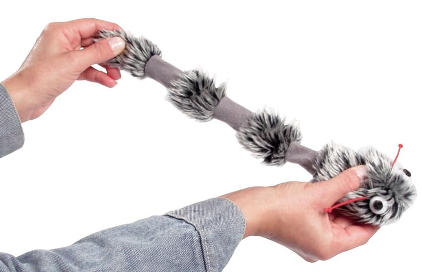 Swisspet Zitterspielzeug Zappelwurm 16cm – Bild 2