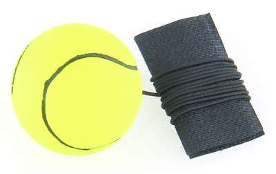 Swisspet Katzenspielzeug Mini-Ball mit Leine