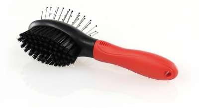 Swisspet Mini-Doppelbürste L=16.5cm