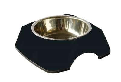 Swisspet Melamin Napf eckig schwarz 160ml