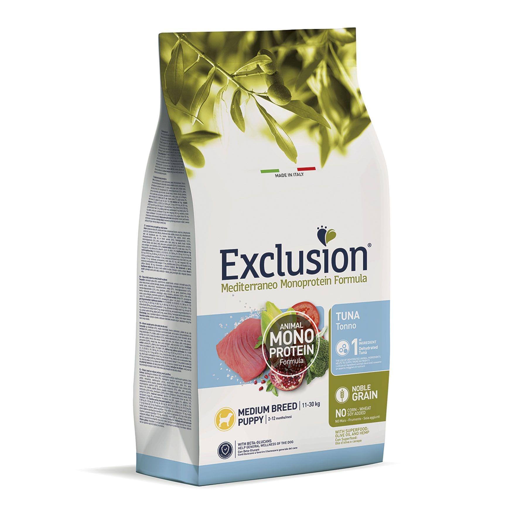 Exclusion Dog Mediterraneo Puppy Medium - Tuna