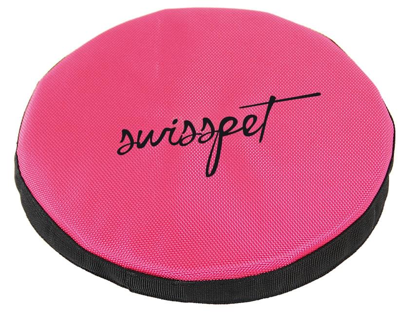 Swisspet Hundespielzeug Trainings-Frisbee pink oder hellblau ø24cm – Bild 2