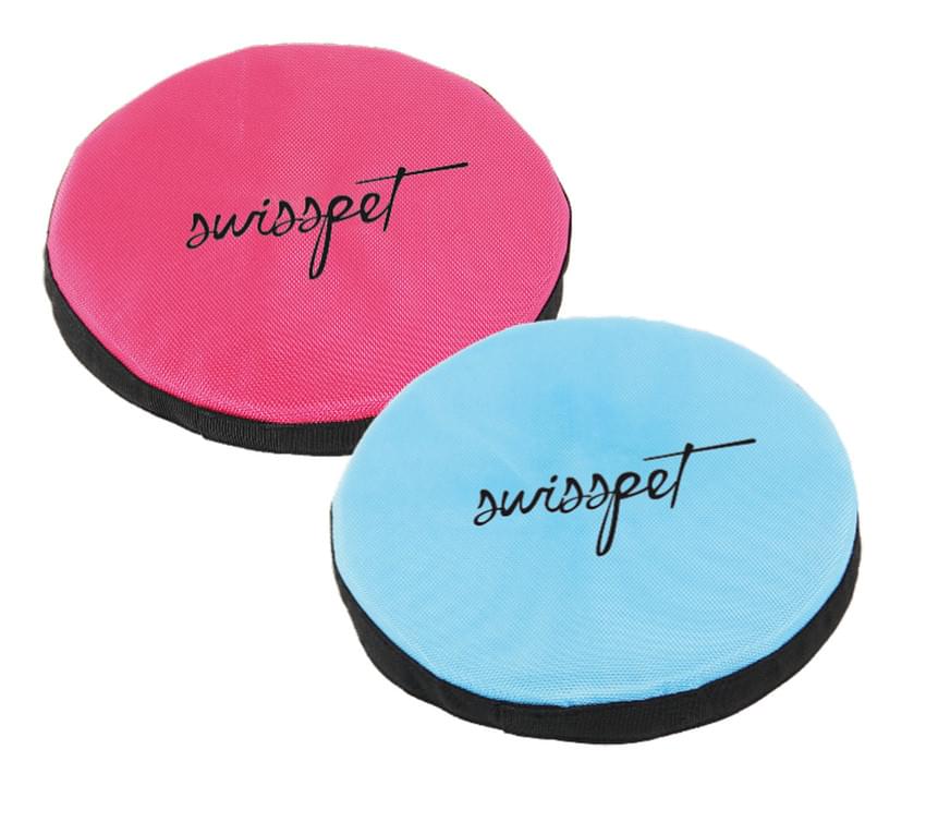 Swisspet Hundespielzeug Trainings-Frisbee pink oder hellblau ø24cm