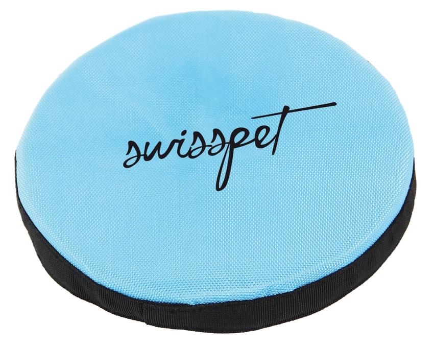 Swisspet Hundespielzeug Trainings-Frisbee pink oder hellblau ø24cm – Bild 3