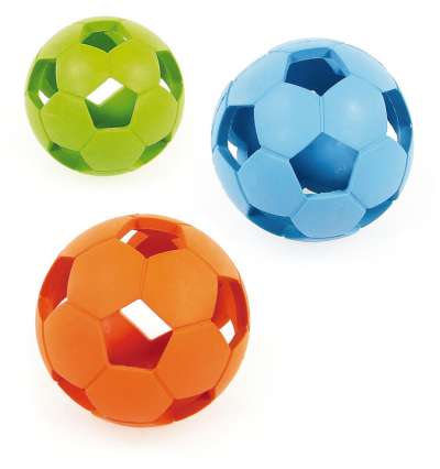 Swisspet Hundespielzeug Weichgummi-Fussball S / M