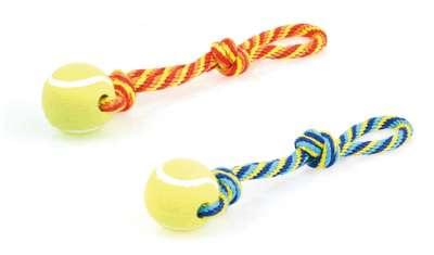 Swisspet Hundespielzeug Tuggaball mit Seil
