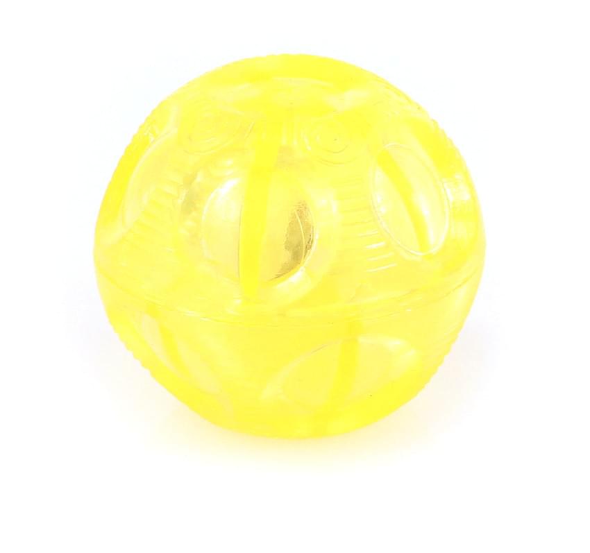 Swisspet Hundespielzeug Leuchtball Lumo gelb, blau, grün ø8cm – Bild 2