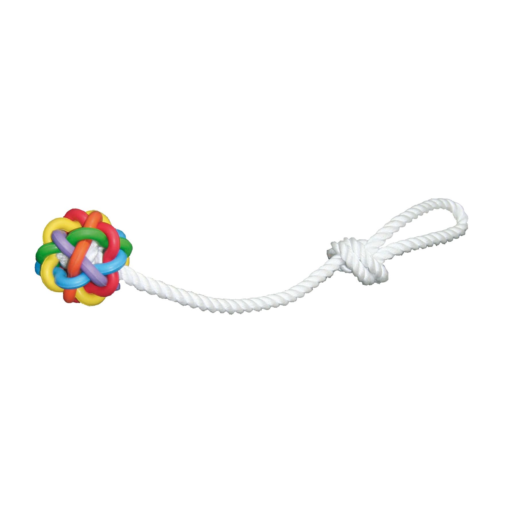 Swisspet Nobbly Ball mit Seil