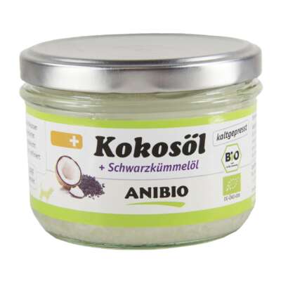 Anibio Kokosöl & Schwarzkümmelöl 200ml