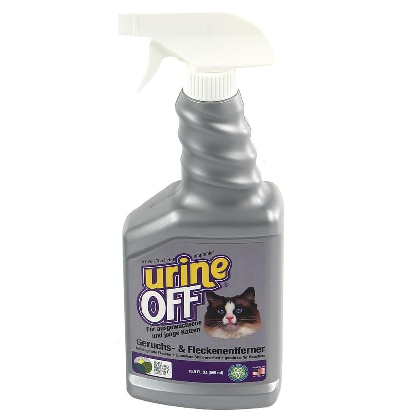 Urine OFF cat, Geruchs- und Fleckenentferner 118ml – Bild 2