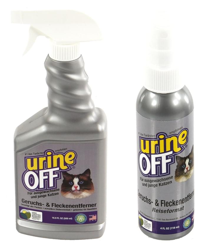 Urine OFF cat, Geruchs- und Fleckenentferner 118ml
