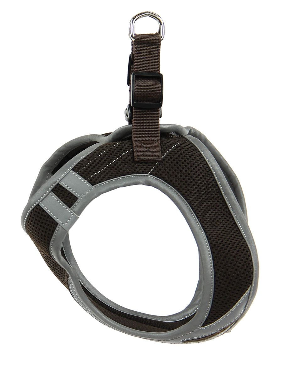 Swisspet Hundegeschirr TP1 braun reflektierend