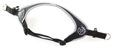 Tre Ponti Hundegeschirr schwarz, reflektierend