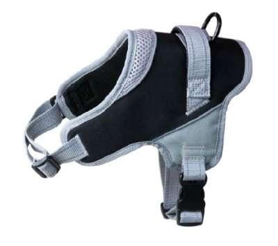 Swisspet Geschirr Onyx schwarz reflektierend