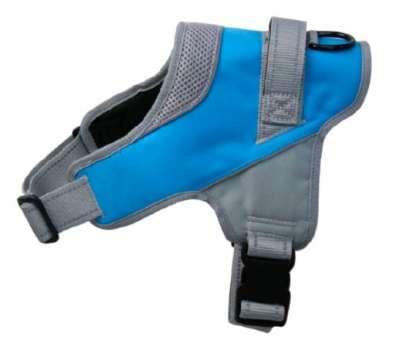 Swisspet Geschirr Onyx blau, reflektierend