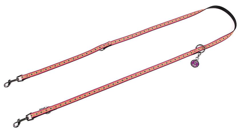 TrendLine Halsband & Führleine Mosta pink – Bild 3