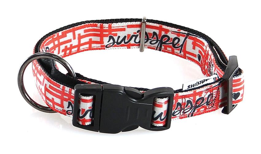 TrendLine Halsband & Führleine Labyrinth rot – Bild 2