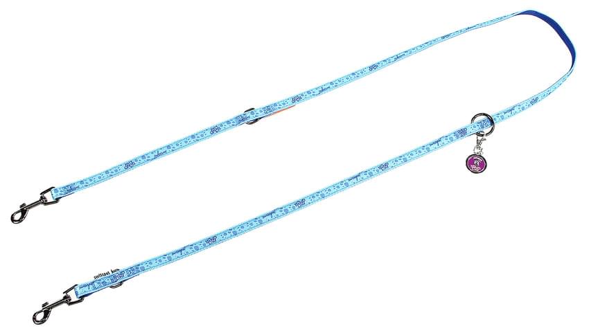 TrendLine Halsband & Führleine Pfoty blau – Bild 3