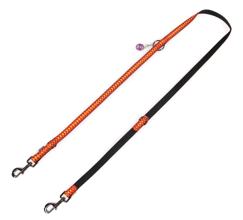 TrendLine Halsband & Führleine Freccia-Soft rot – Bild 3