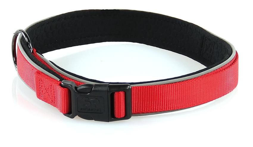 Swisspet Halsband Crio braun / schwarz oder rot S / M – Bild 4