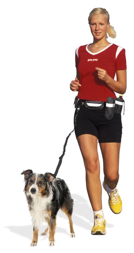 Swisspet Jogging-Leinen-Set Plus schwarz