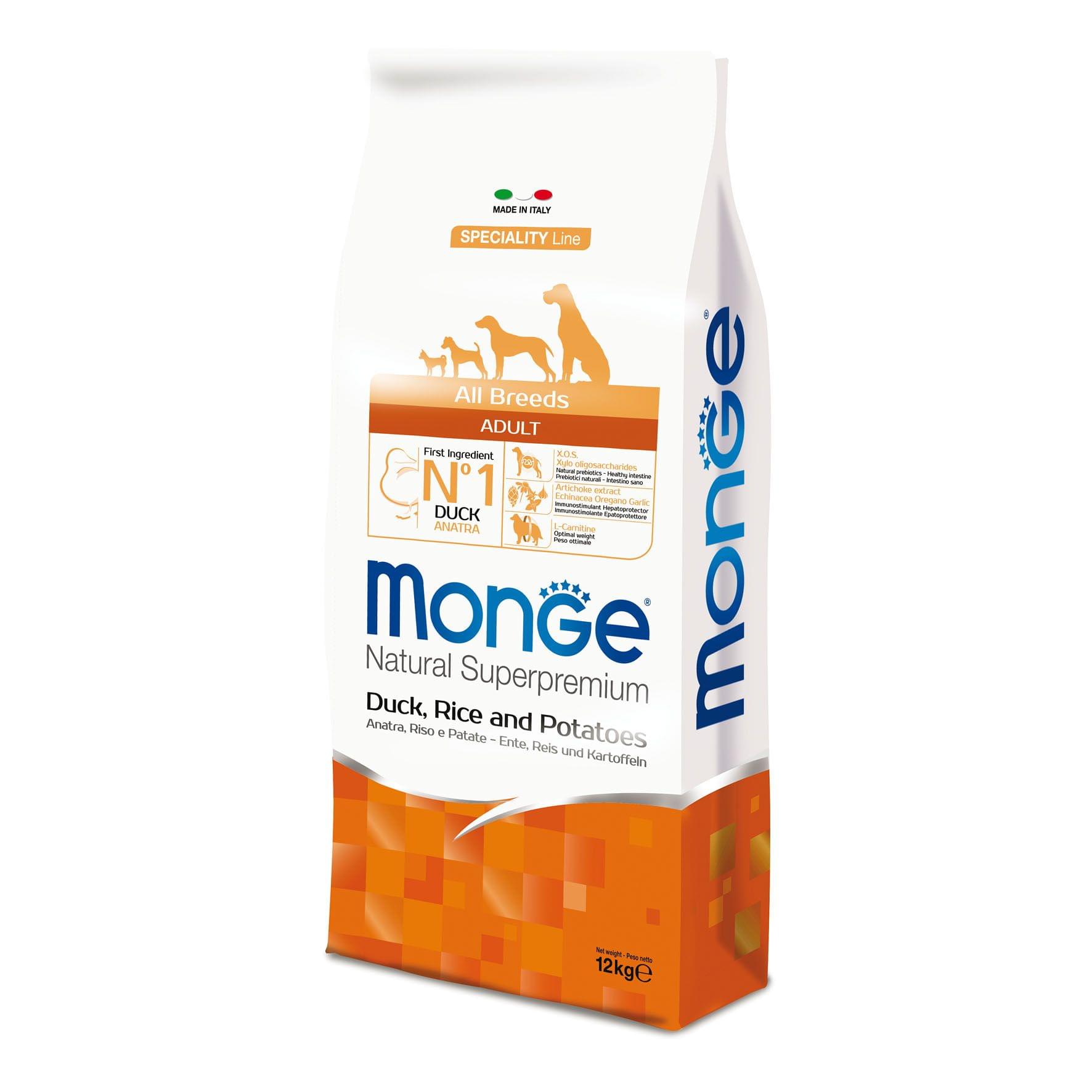 Monge Speciality Line ALL BREEDS Ente & Reis – Bild 2
