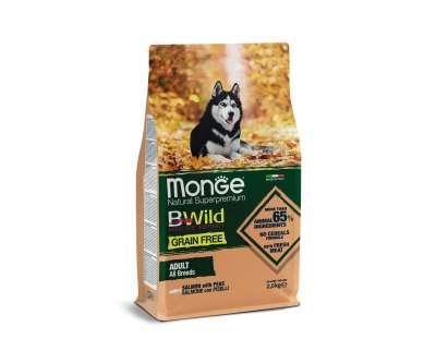 Monge Bwild Grain Free Adult Lachs, 2.5kg / 12kg