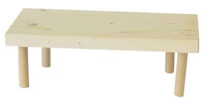 Swisspet Sitzbrett für Nager klein Holz 28x13cm