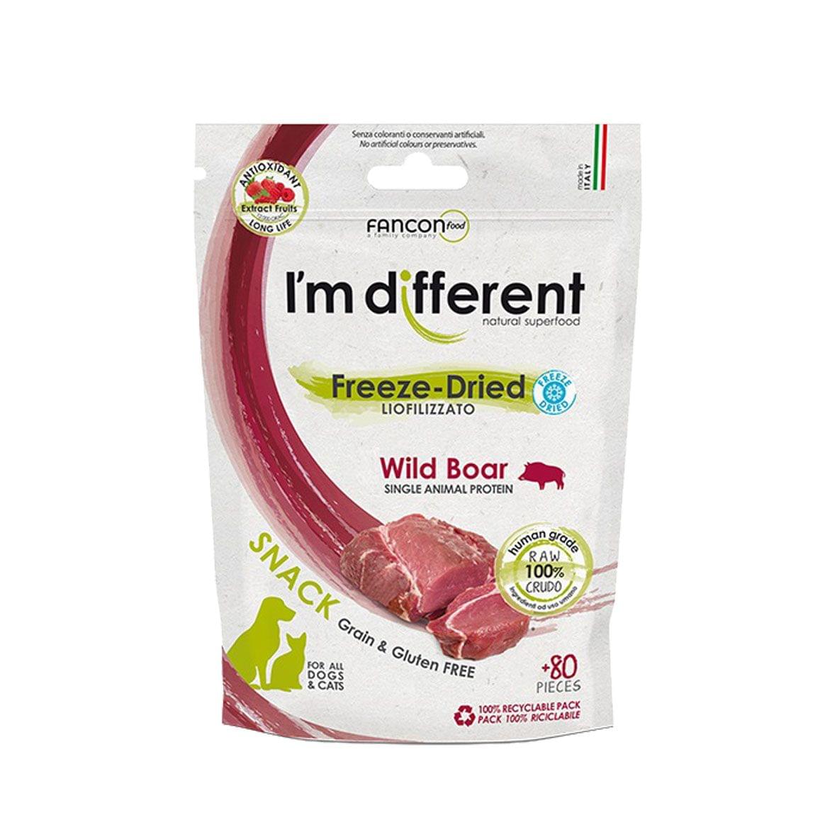 I'm different Snack Treats Wild Boar (Wildschwein) 40g