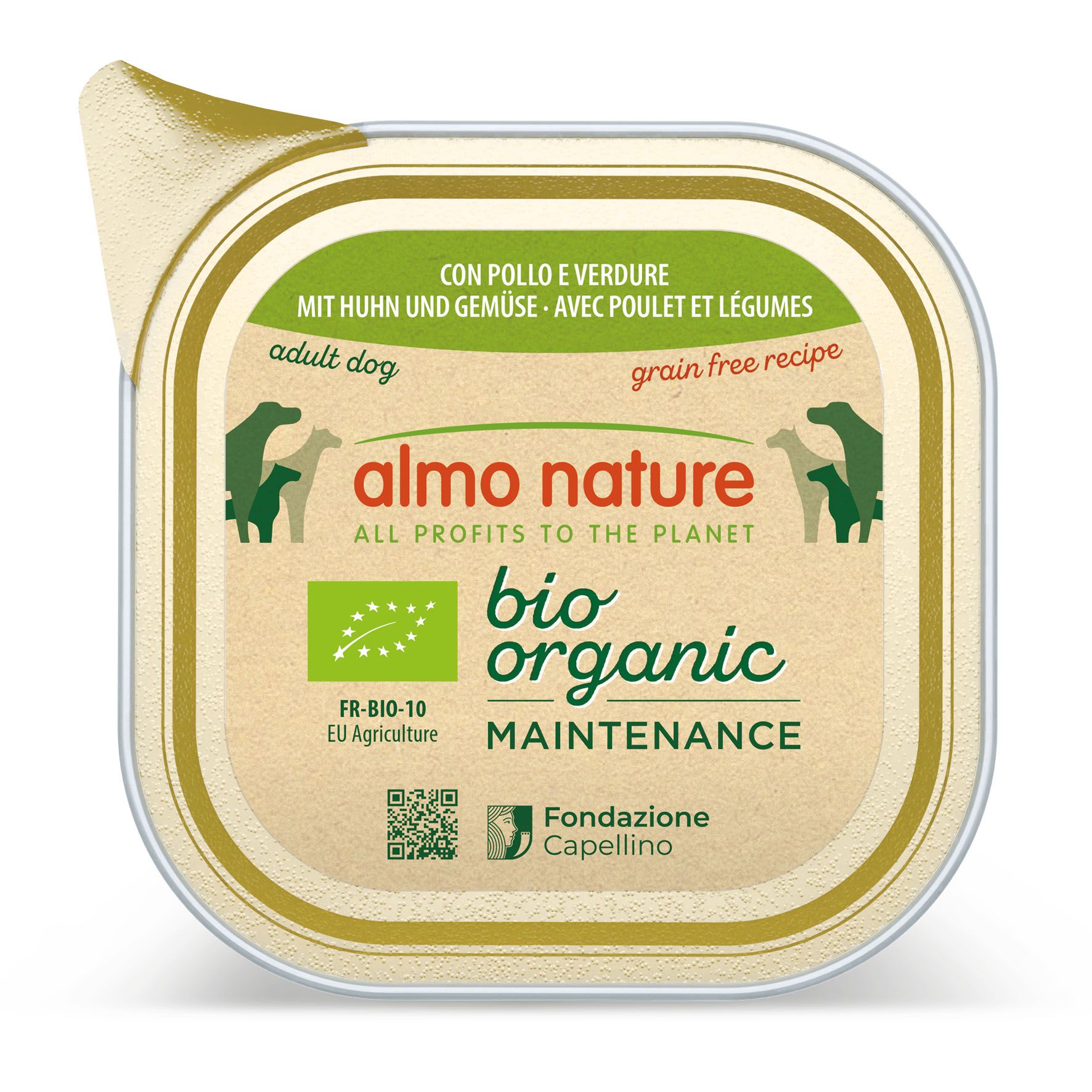 Almo nature BioOrganics Adult Huhn & Gemüse 32x100g
