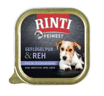 Rinti Feinest Geflügel PUR & Reh 11x150g