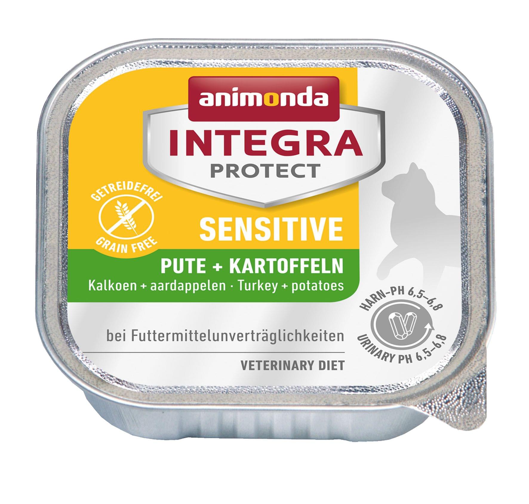 Animonda Integra Protect Sensitive Pute+Kartoffeln 16x100g