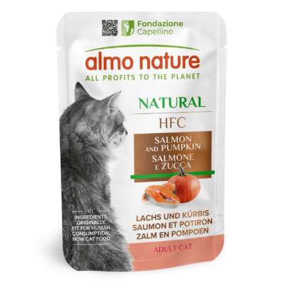 Almo HFC Natural Adult Lachs und Kürbis 24x55g