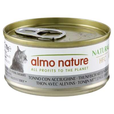 Almo HFC Natural Adult Thunfisch & Jungsardellen 24x70g