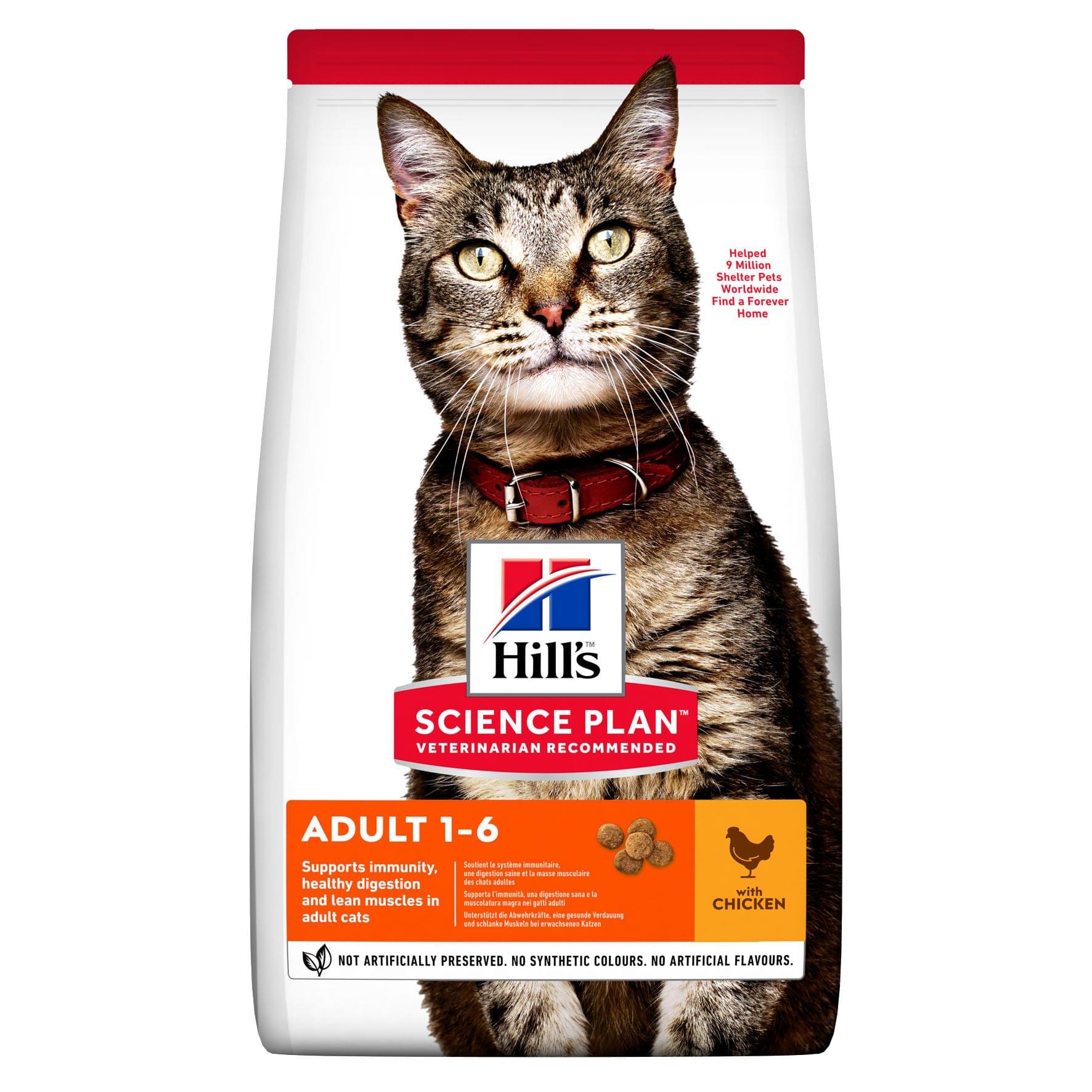 Hill's Science Plan Adult Katzenfutter mit Huhn