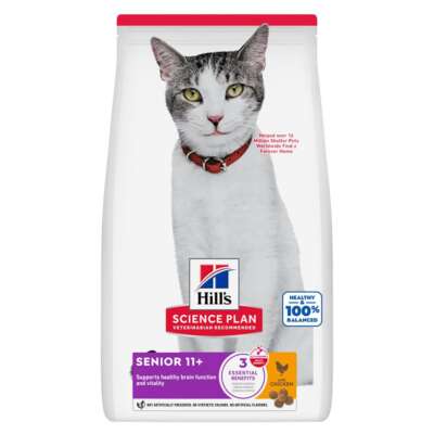 Hill's Science Plan Senior 11+ Katzenfutter mit Chicken
