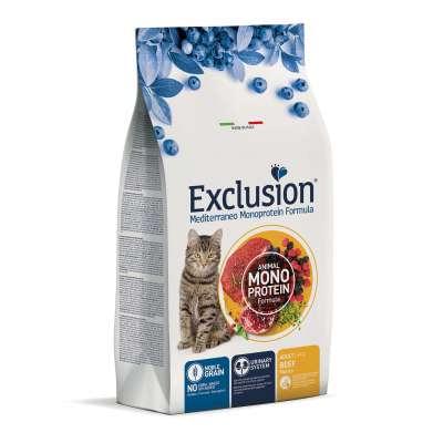 Exclusion Cat Mediterraneo Adult Beef 300g/1.5kg
