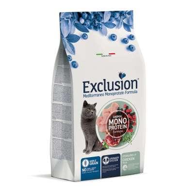 Exclusion Cat Mediterraneo Sterilized +7 Chicken 300g / 1.5kg