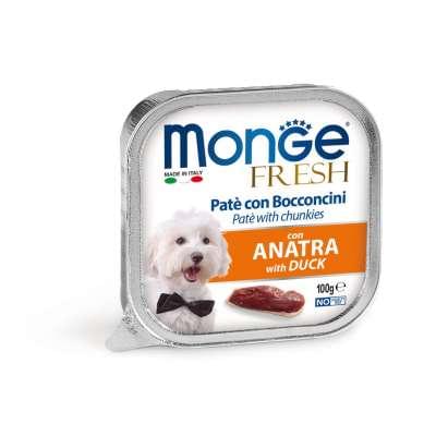 Monge Dog Fresh Paté Adult Ente 32x100g