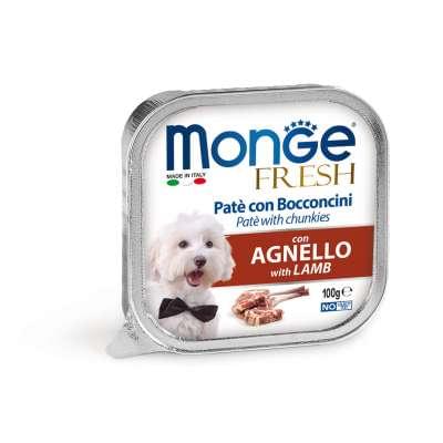 Monge Dog Fresh Paté Adult Lamm 32x100g