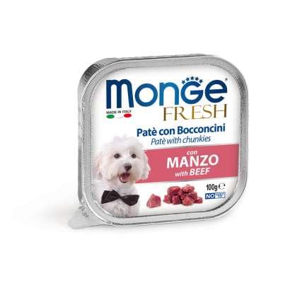 Monge Dog Fresh Paté Adult Rind 32x100g