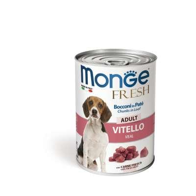 Monge Dog Fresh Adult Kalb 24x400g