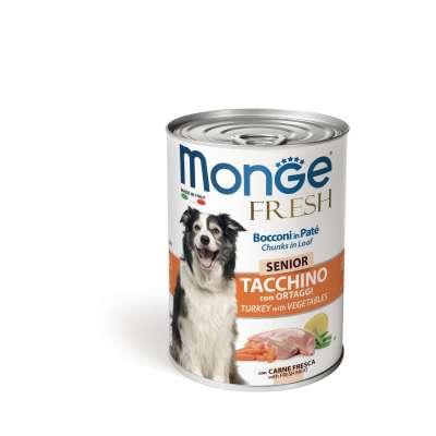 Monge Dog Fresh Junior Truthahn 24x400g