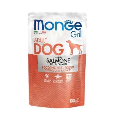 Monge Grill Dog Adult Lachs 24x100g