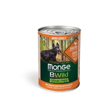 Monge BWild Grain Free Adult Ente 24x400g